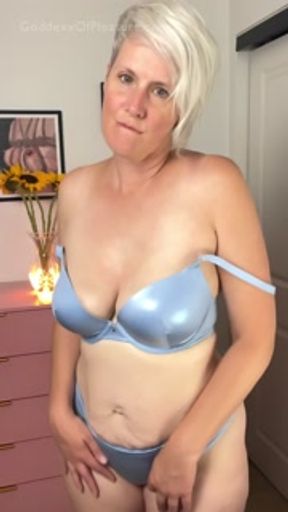 StepMommy Shows Me Her Panties and Lets Me Stroke My Cock - JOI Countdown