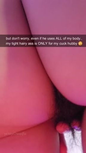 Hotwife Snapchats Cuck Hubby while getting ready for date with a stranger!
