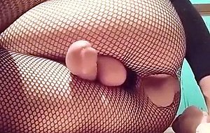 Dildo cumming hands free