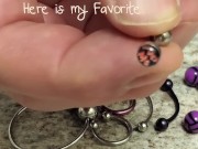 Beautiful Frenum Cock " all my frenum jewelry"