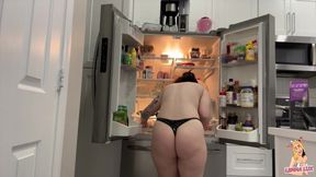 Naked Chores - Cleaning Fridge