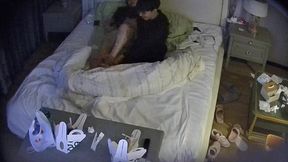 公寓酒店大學生情侶就是身體好激情高 一天幹個好幾炮 先給女友舔一波 又給穿上白絲 情趣拉滿