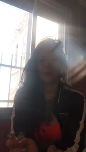 Girl Smoke Fetish. 07