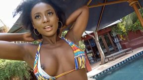 ”Spoiled African GF Rammed In The Booty By BWC BF Outdoors”