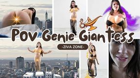 4K Ziva Fey POV Genie Giantess