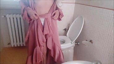 this wonderful barbie loves to pee and make loud noises