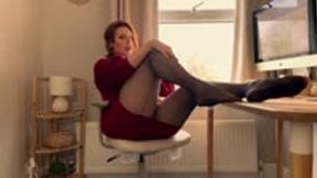 Listen to the Boss & Don't Be Distracted By Her Nylon Legs