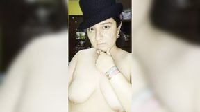 Exposing and flaunting mammary glands