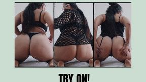 Close-Up Lingerie Tease – My curves in provocative panties and bra