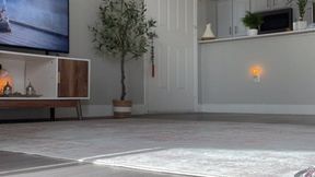 ASMR Sexy Feet In Shiny Wedge Flip Flops POV