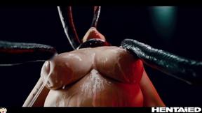 ”Real Life Hentai - Rae Lil Ebony ravaged by Jia Lissa & Aliens”