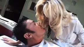 Lucky guy fucks Bobbi Eden's hot pussy