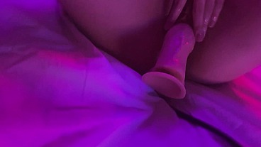 sweet huge dildo in me - Arina Fox