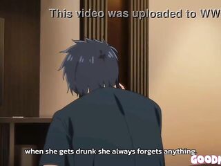 Anime mommy with biggest melons got concupiscent and screws stepson (UNCENSORED)