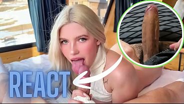 React: Mt Everest trip turns into hot sex. Big tits step-sister wants cum - Anastangel