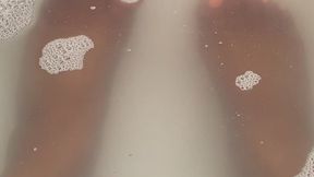 Just me, a bubble bath