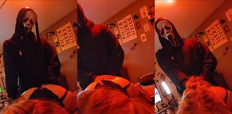 Ghostface made me cum