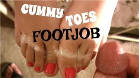 CUMMY TOES FOOTJOB - 2K CINIMATIC HD