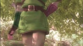 Naked Princess Zelda Gets Fucked by Link in 3D Hentai Cartoon Adventure