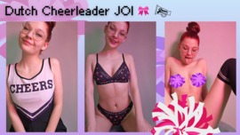 Dutch cheerleader JOI