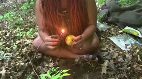 Enchanting Voodoo Ritual in the Woods 4k