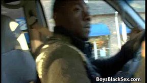 Blacks On Boys - Gay Hardcore Interracial Bareback Sex Video 24