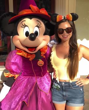 Bouncy teen Asian babe flaunts her big tits in public