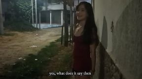 En una  noche oscura y fr&iacute_a  encuentro una linda chica, la invito a mi casa y la follo hasta venirme en su co&ntilde_o - CREAMPIE -PARTE 1