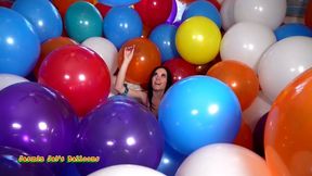 400 Balloons Room Mass Pop