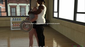 Nora Boo's Story by Moonest - Starting Gym with My Horny Babe, Meeting the Personal Trainer (2)