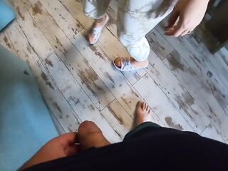A recent movie scene for my impotent spouse. This chab wishes to watch me screw his ally