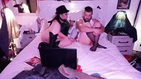 Sissy husband takes control of his woman