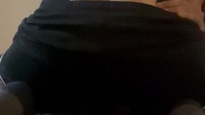 showing my ass with jockstrap