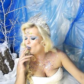 Smoking Ice Queen Milf Smoking Fetish