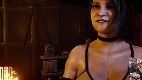 Transgender Jason Gets Her Cock Fucked, Widowmaker Cum Inflates Mercy