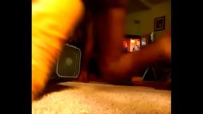 black guy dildoing phat booty