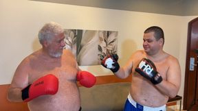 Big Daddy Boxer vs Heavyhitterboxer — From Sparring to Submission