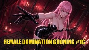 Female Domination Gooning #1C: Surrender to Femdom Overload (Animated, Music)
