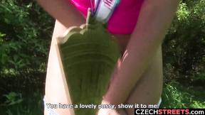 ”PUA Makes Czech Babe Switch Banana 2 Meat”