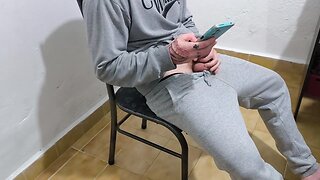 Two married Brazilian guys, Carmona and Victor Ferraz, playing around
