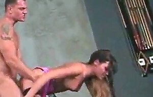 Terri summers's stockings get ripped as she gets pounded