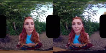 Lacy Lennon's Wild Virtual Ride in Aloy Cosplay