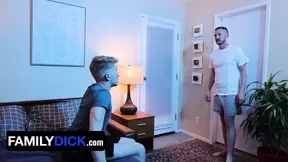 Giving Step Daddy His Virginity For Step-Father's Day - Brody Kayman & Zacc Andrews - Hot