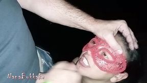 transei com um estranho no clube de swing sem camisinha e ele gozou na minha boca