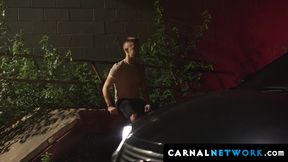 Master Felix Kamp's cock thrusts his hard-boned dick into Serg Shepard's beautiful oi