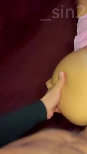 Part 2. I love spontaneity, I was going to cook food, but I couldn't. Stepson fucked me in anal, with an ending.   Clip 1