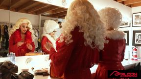 FalconStudios - Santa's Dirty Little Slut Jock Elves Are Spitroasting Hard