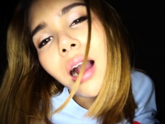 Ladyboy Elle Handjob and Bareback Anal