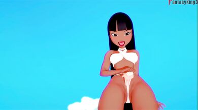 Big Tits Crushed Choking POV Cumgasm at Hotsprings Hentai Cartoon