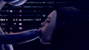 Liara & Miranda (futa Shemale)